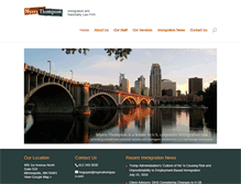 Tablet Screenshot of myersthompson.com